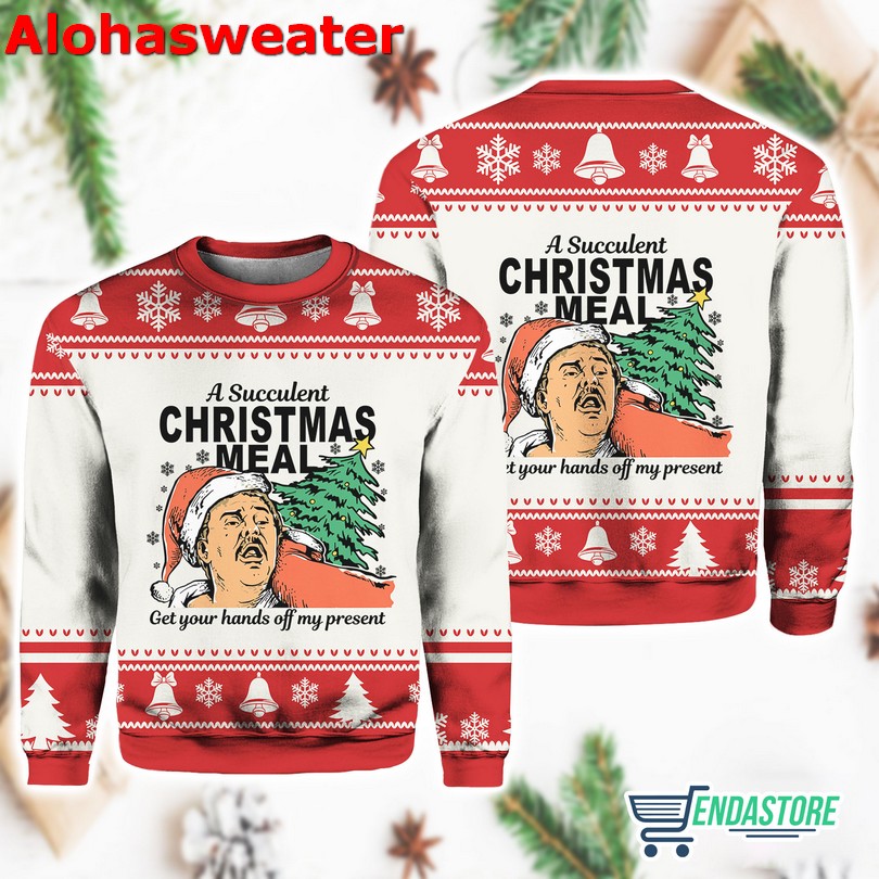A Succulent Meal Christmas Ugly Sweater