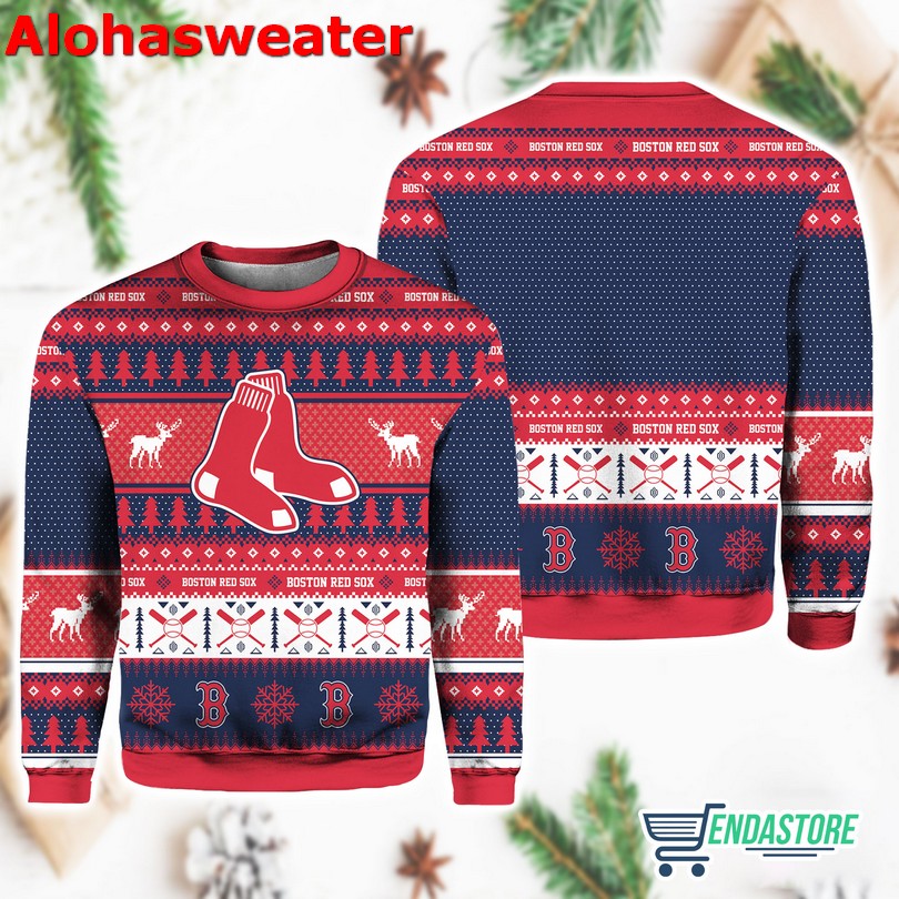 Christmas Boston Red Sox Ugly Sweater