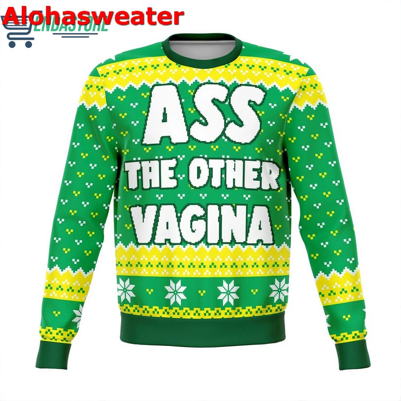 A the other vagina Christmas sweater