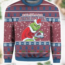 Aalanche Hockey Grnch Ugly Christmas Sweater
