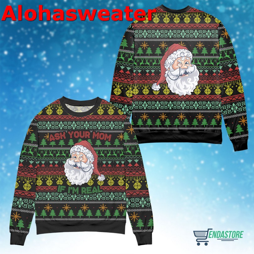 Ask Me My Onlyfans Ugly Christmas Sweater