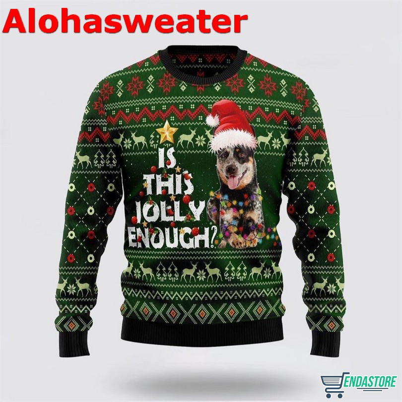 Australian Cattle Dog Jolly Ugly Sweater