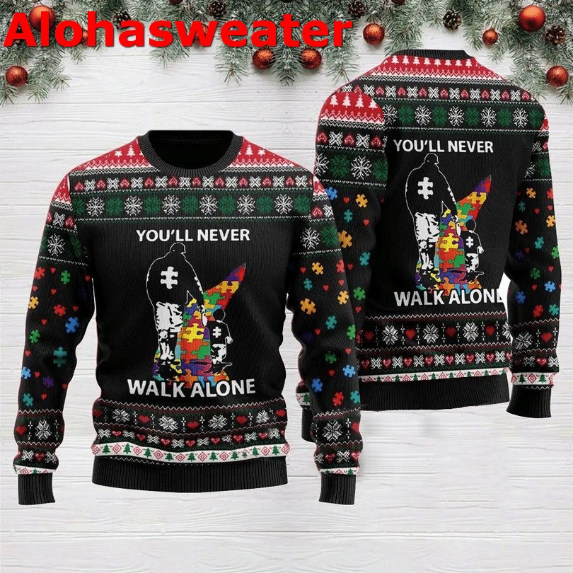 Awesome Firefighter Respect Ugly Christmas Sweater