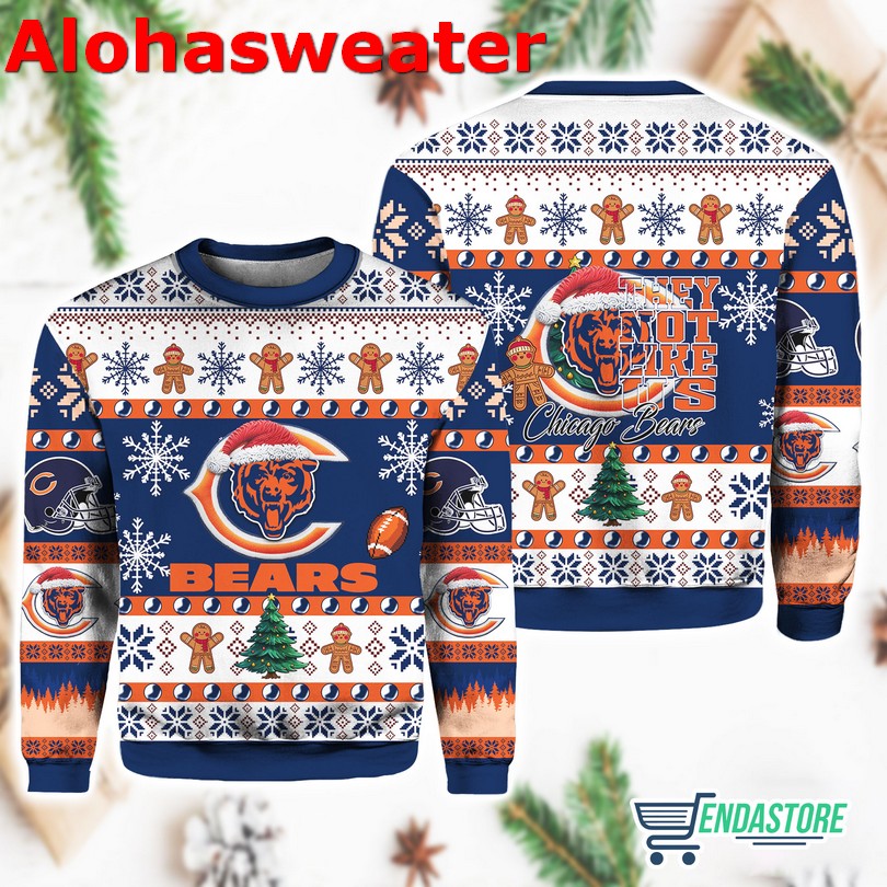 Bearded Muscle Funny Ugly Christmas Sweater
