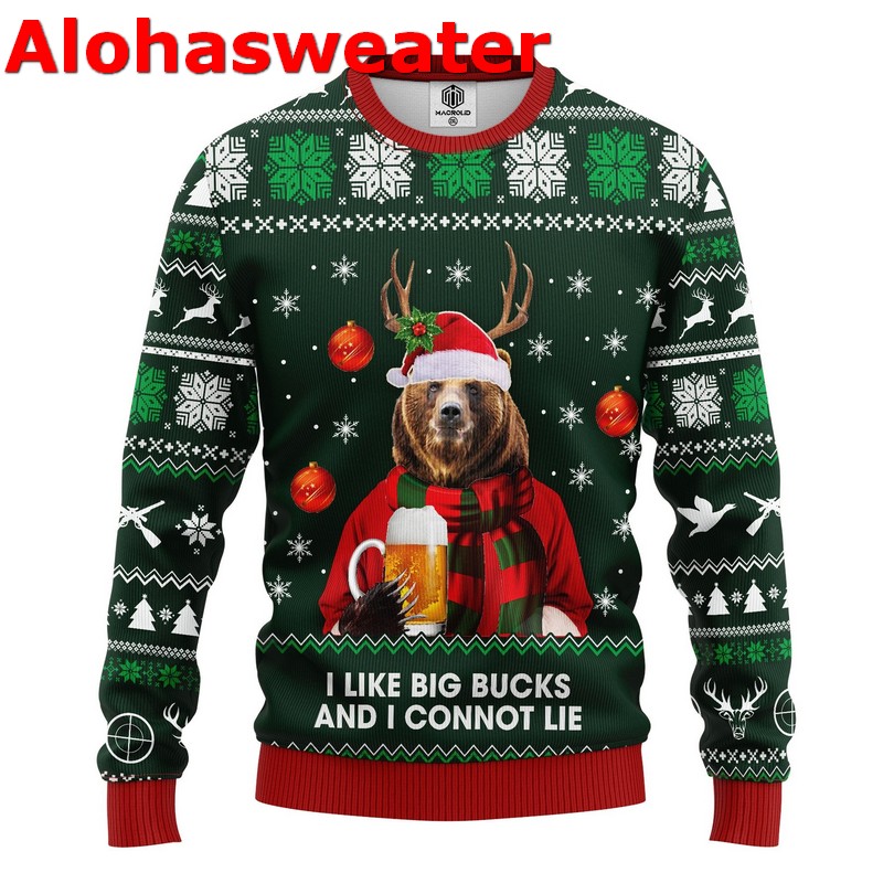 Beetle Juice Christmas sweater