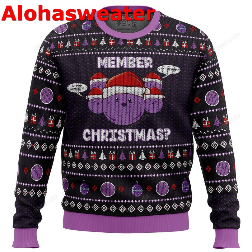 Believe in bigfoot squatching through the snow Christmas sweater