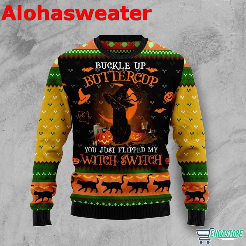 Black cat dashing through the no Christmas sweater Black cat dashing through the no Christmas sweater