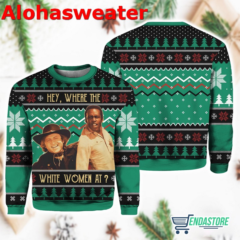 Blue Christmas Hole In One Gnome Ugly Sweater