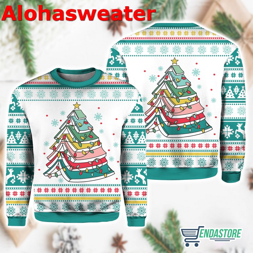 Boom Pickle All The Way Ugly Christmas Sweater