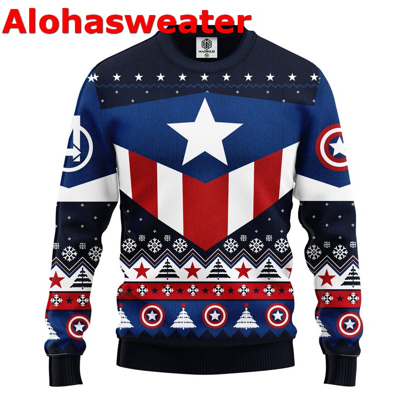 Captain ugly Christmas sweater Captain ugly Christmas sweater