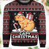 Capybara Love Xmas Ugly Sweater