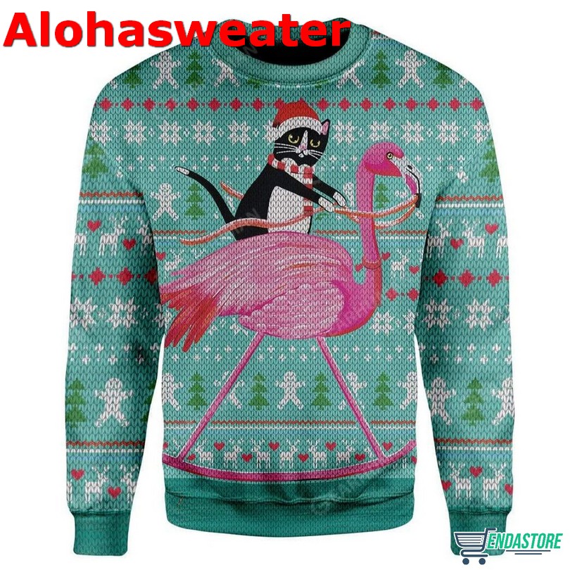 Black Cat Shut The Fucupcakes Ugly Sweater