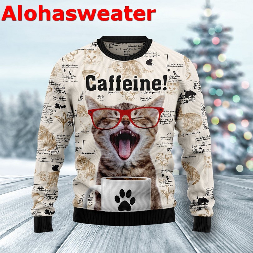 Cat Christmas sweater
