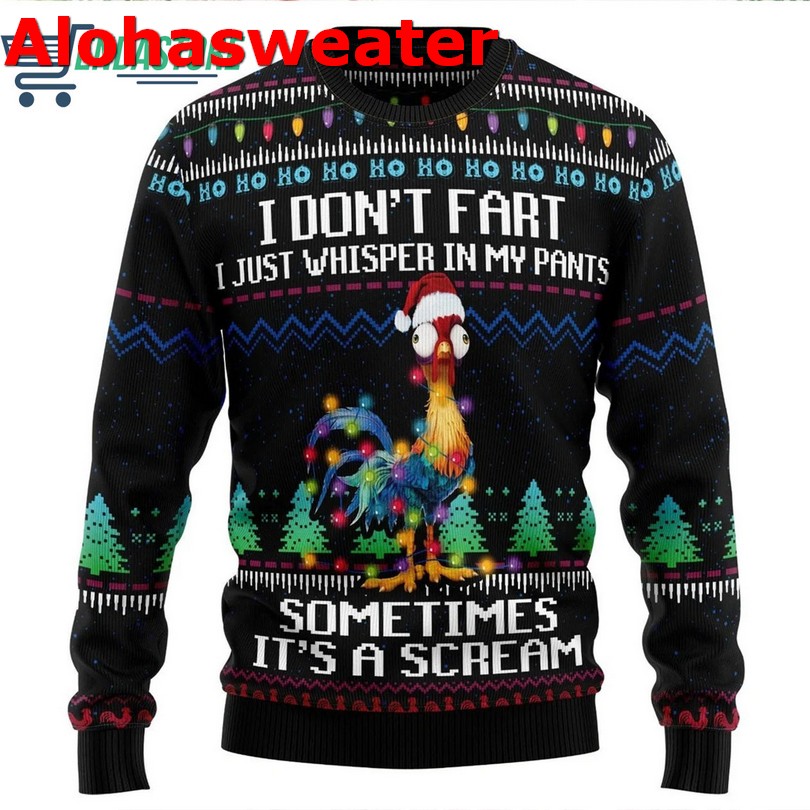 Chicken Funny Christmas Ugly Christmas Sweater