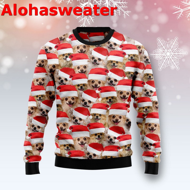 Chicken under snow Christmas sweater Chicken under snow Christmas sweater