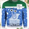 Collie Hohoho Ugly Christmas Sweater