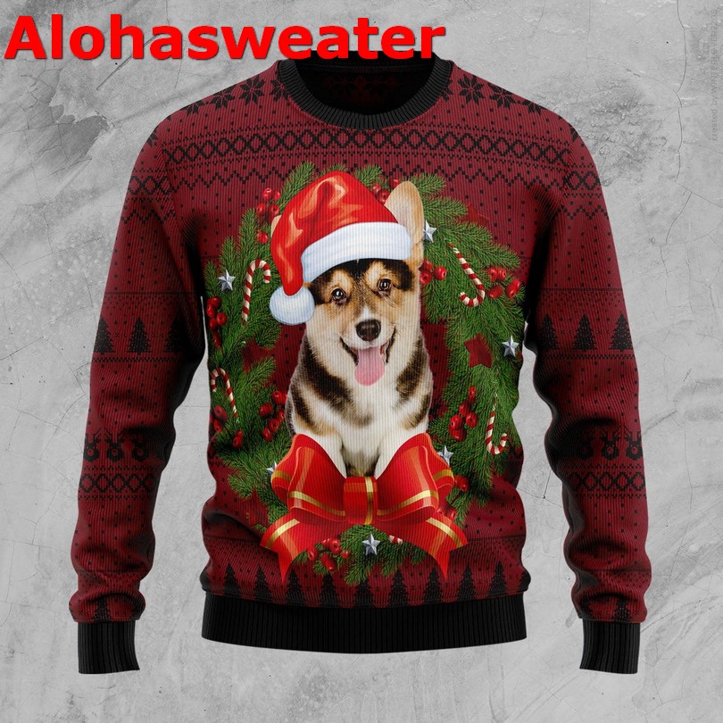 Cool Alien Santa claus Christmas sweater