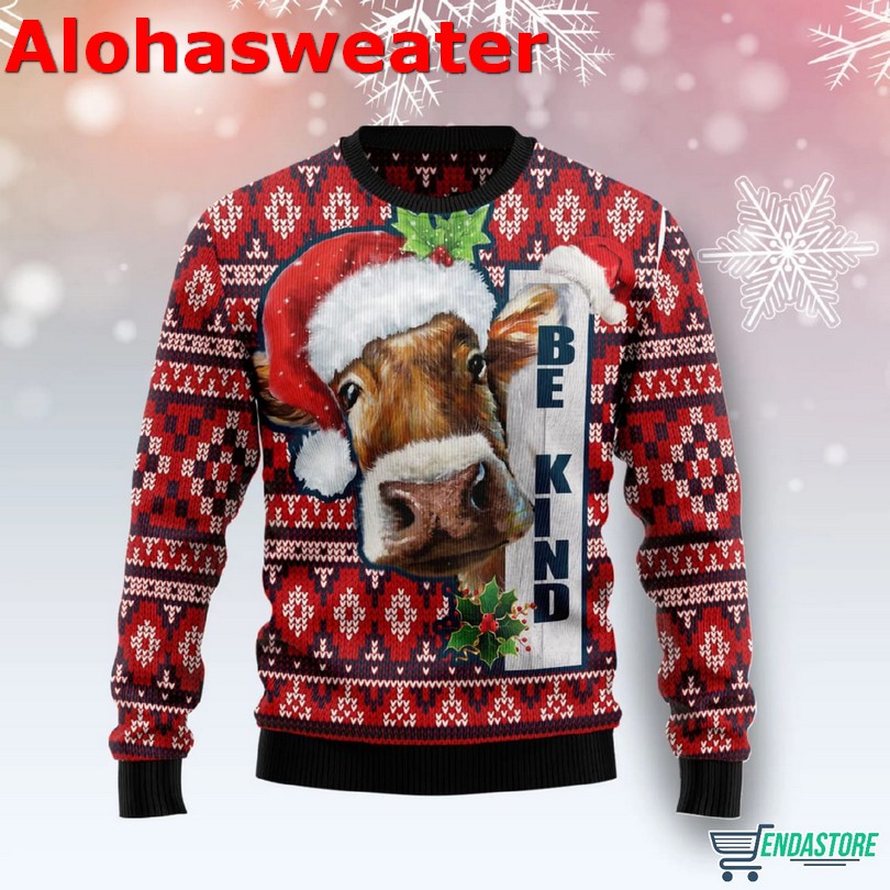Cow Bell Ring Are You Listening Ugly Christmas Sweater