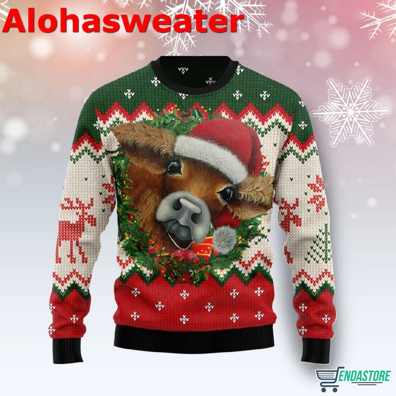 Cow Moory Christmas Ugly Sweater Cow Moory Christmas Ugly Sweater
