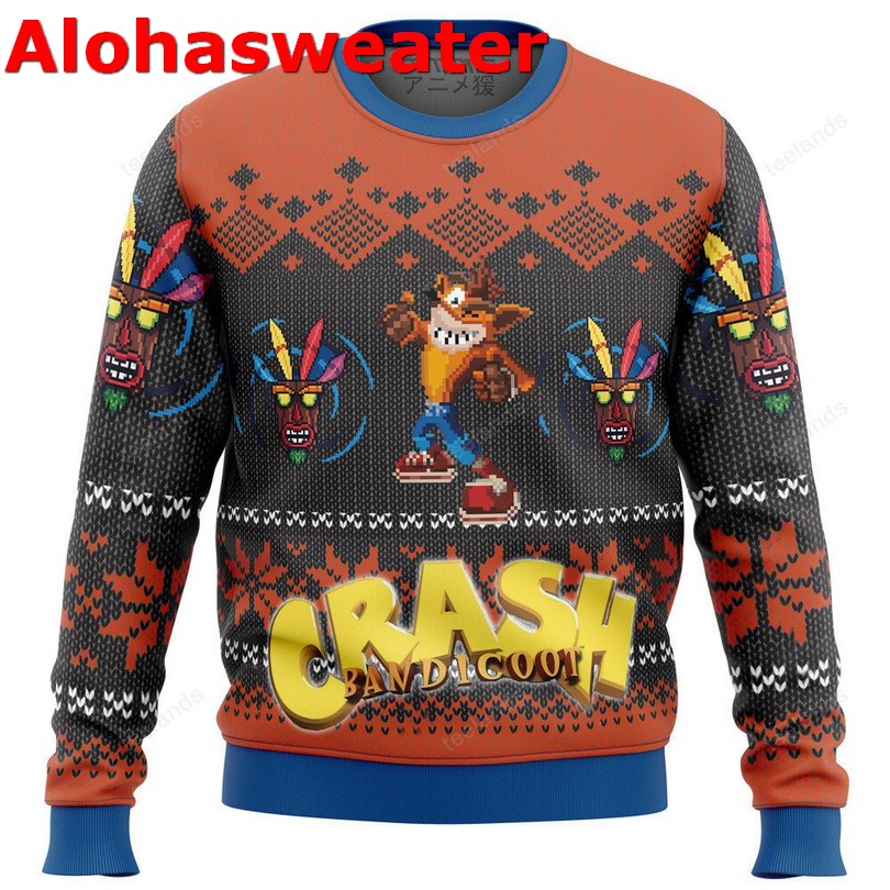 Crazy Sloth Ugly Christmas Sweater