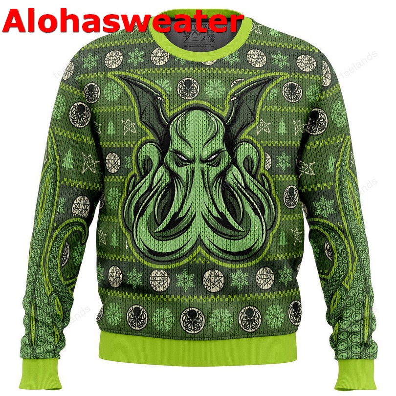 Cthulhu Christmas sweater