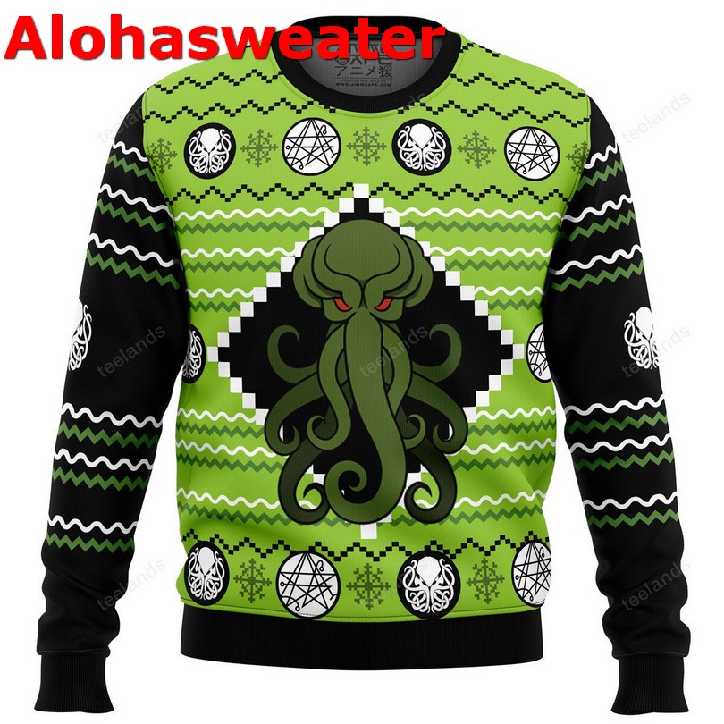 Crocin around the Christmas tree Christmas sweater