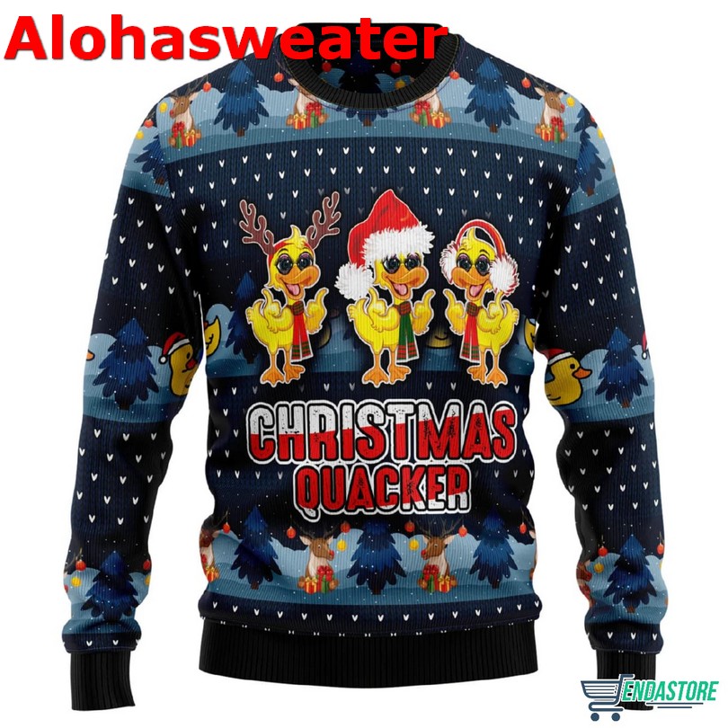 Cut It Out Full House Ugly Christmas Sweater