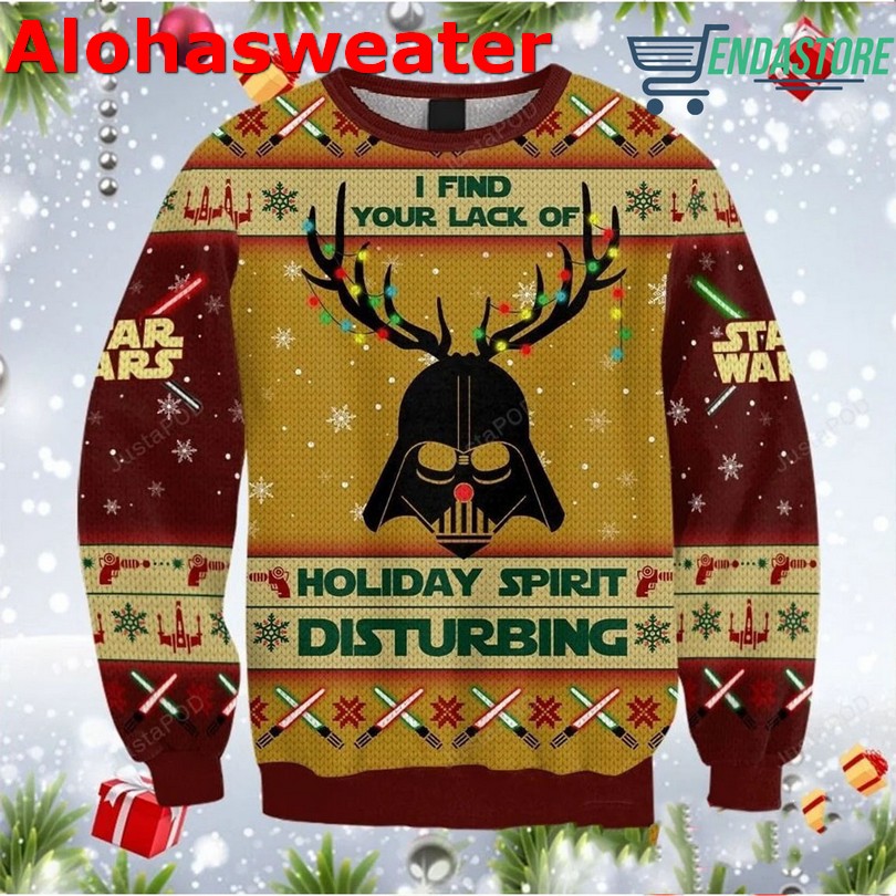 Darth Vader join the merry side Christmas sweater Darth Vader join the merry side Christmas sweater