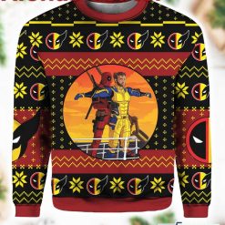 Deadpool And Wolverine Ugly Sweater