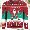 Deer hunting Christmas sweater