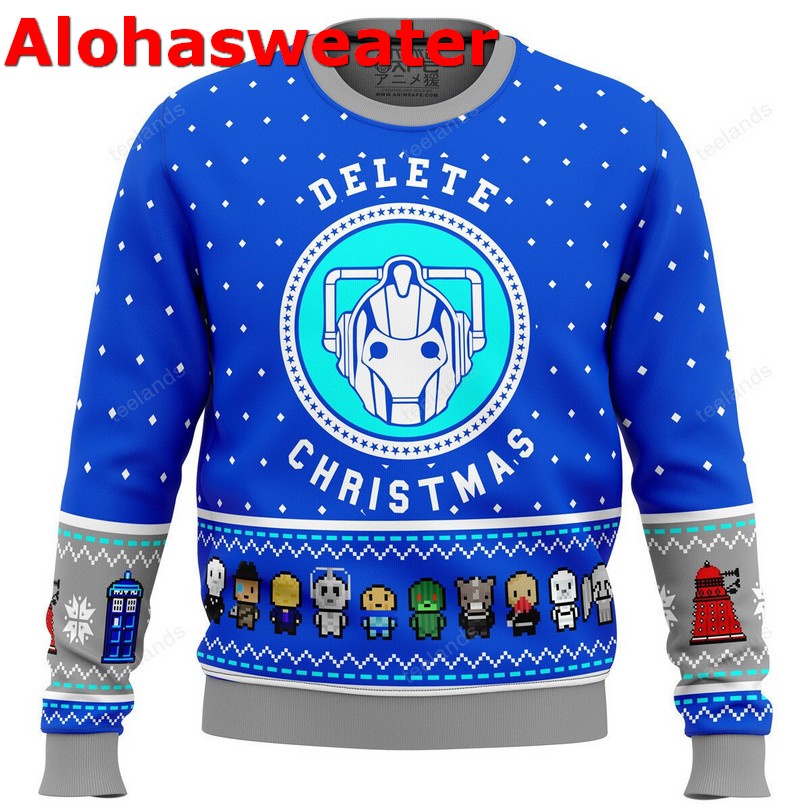 Delete Christmas sweater