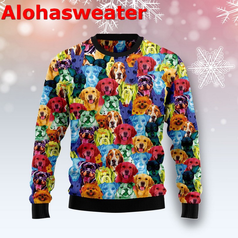 Dog don’t be a cotton headed ninny muggins Christmas sweater