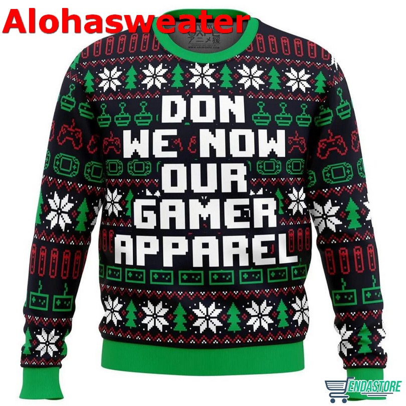 Don We Now Our Gamer Apparel Christmas Sweater