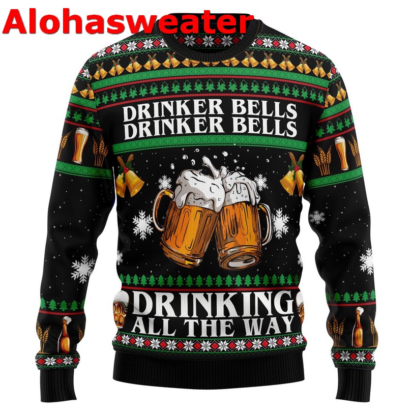 Drinker bell Christmas sweater