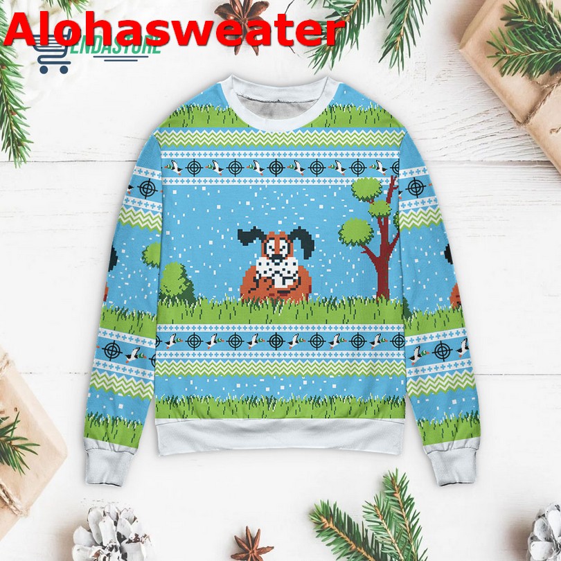 Duck Hunt Christmas sweater