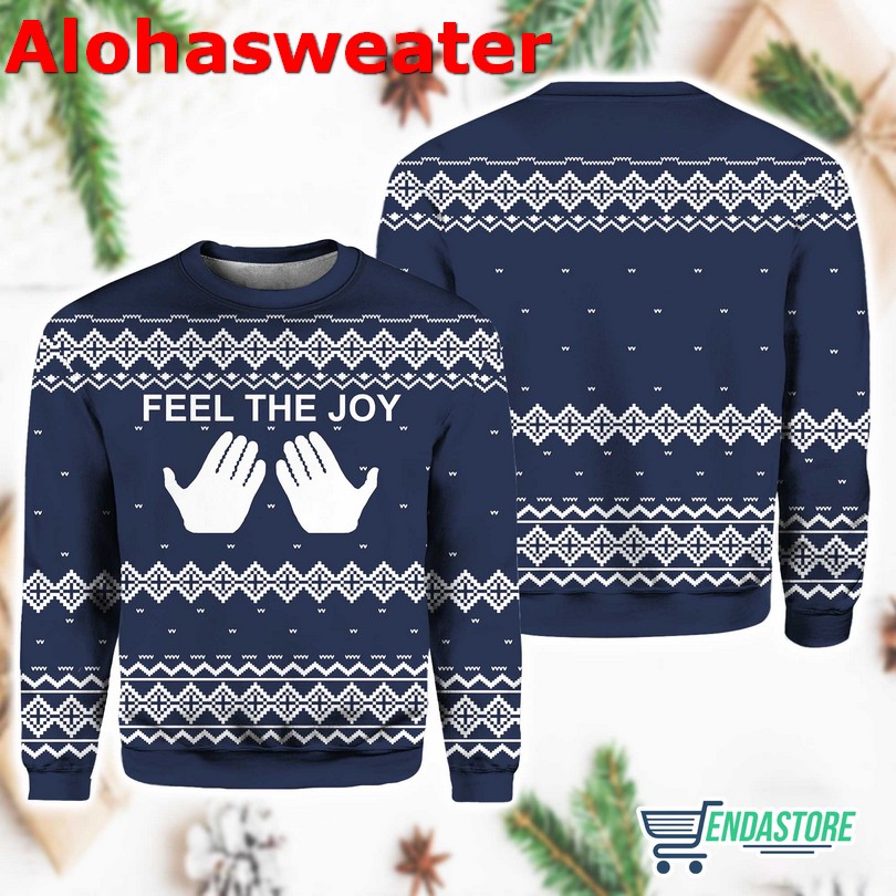 Feel the joy Christmas sweater