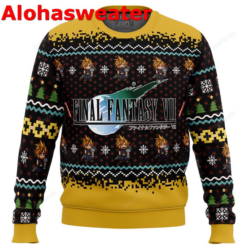 FIRE DEPT Firefighter Ugly Christmas Sweater