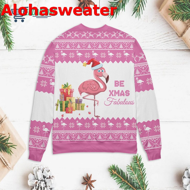 Flamingo Christmas  Ugly Sweater