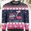 Flamingo on the naughty list and i regret nothing Christmas sweater Flamingo on the naughty list and i regret nothing Christmas sweater