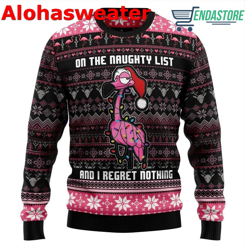Flamingo Merry Drunk I’m Ugly Christmas sweater
