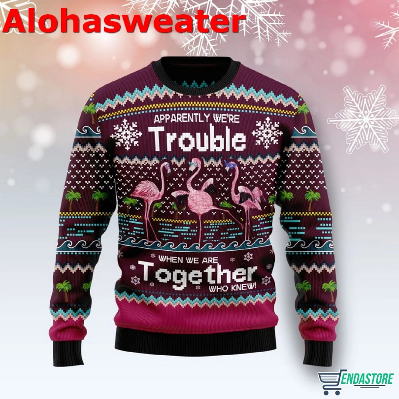 Flamingo Yoga Ugly Christmas Sweater Flamingo Yoga Ugly Christmas Sweater