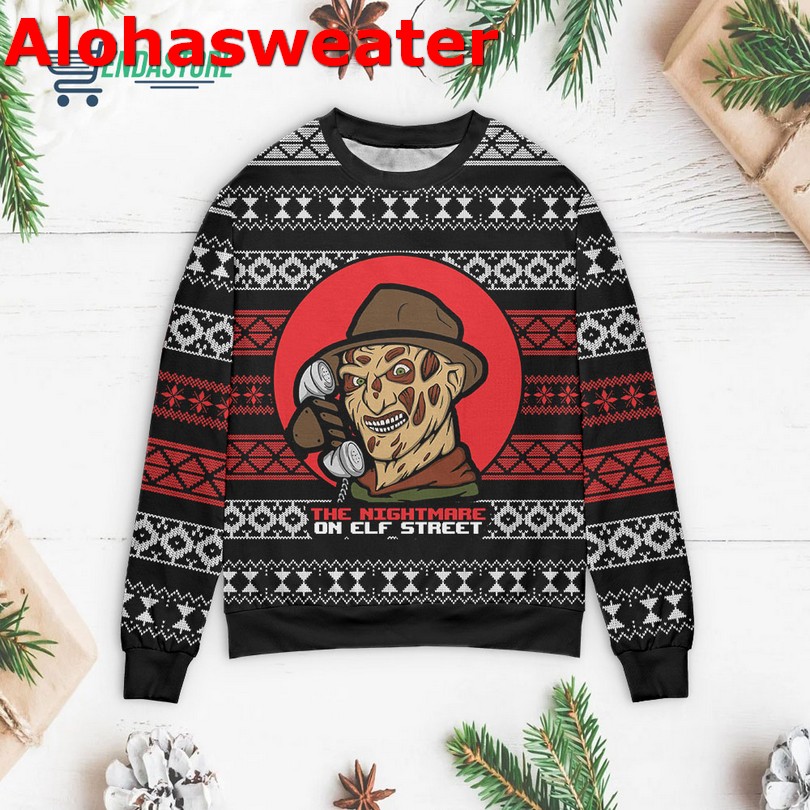 Free Hugs Alien Facehugger Ugly Christmas Sweater