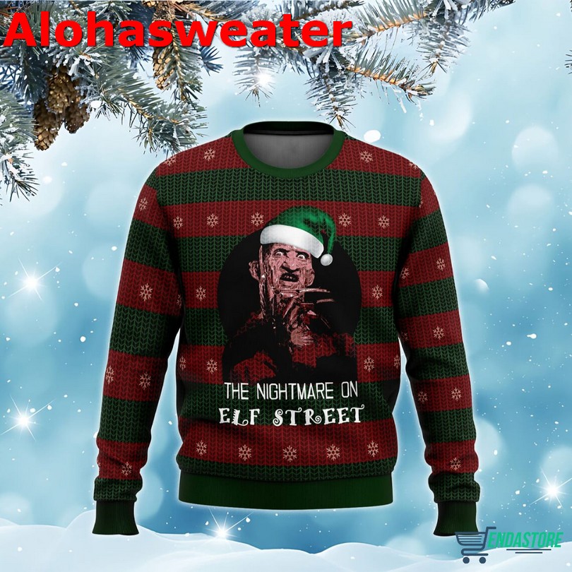 Freddy Krueger Christmas sweater