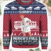 Funny Smoking Cat Meme Marlboro Christmas Ugly Sweater