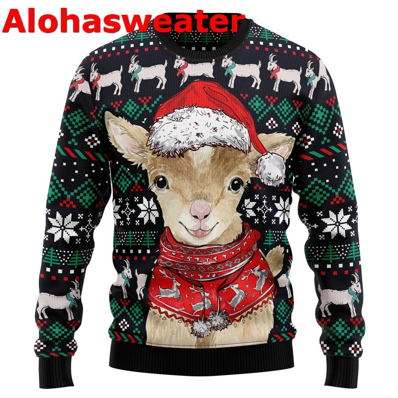 Go outside worst case scenario a bear kills you Christmas sweater