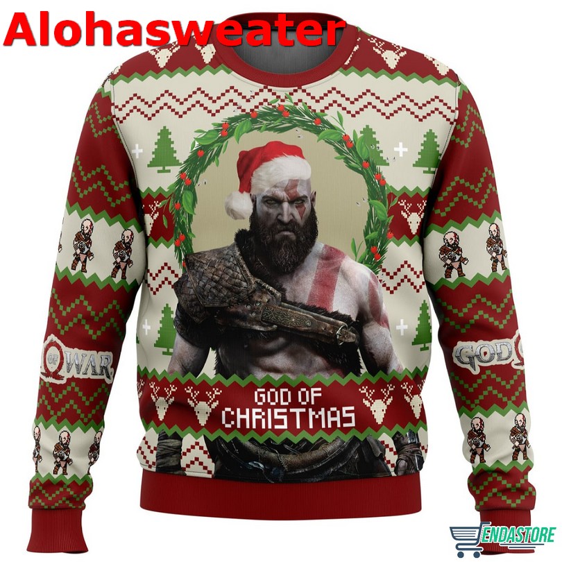 Golden Eye Ugly Christmas Sweater