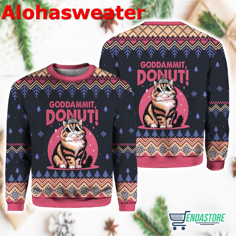 Golden retriever Christmas sweater