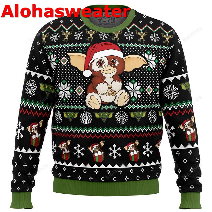 Green Capybara I Am Contaminated With Radiation Ugly Sweater