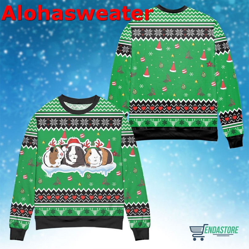 Guinness Bulldog Ugly Christmas Sweater