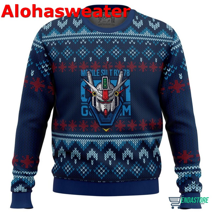 Gundam Christmas sweater